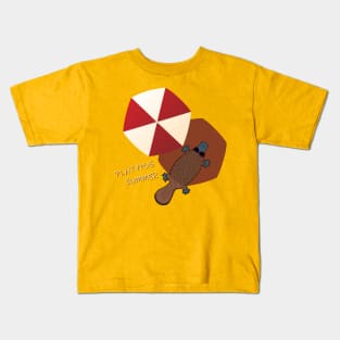 Platypus summer Kids T-Shirt